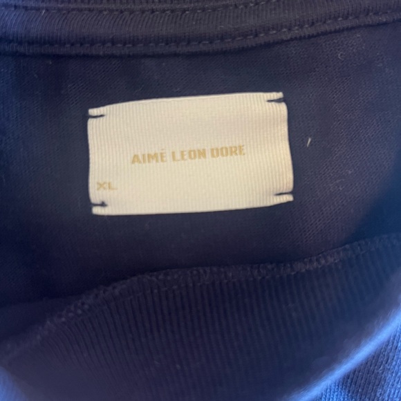 Aime Leon Dore Dark Blue Crewneck - Picture 2 of 3